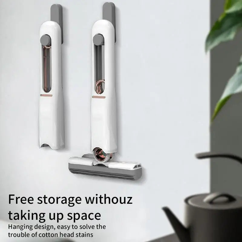 Moplet™ – Mini Sponge Mop for Floors, Glass & Compact Cleaning