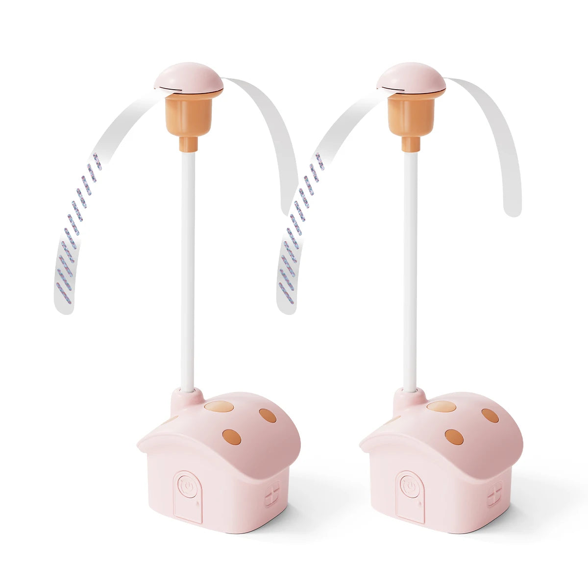 FreshGuard™ Mushroom Fly Fan – Foldable Battery Table Fan for Outdoor Meals & Parties