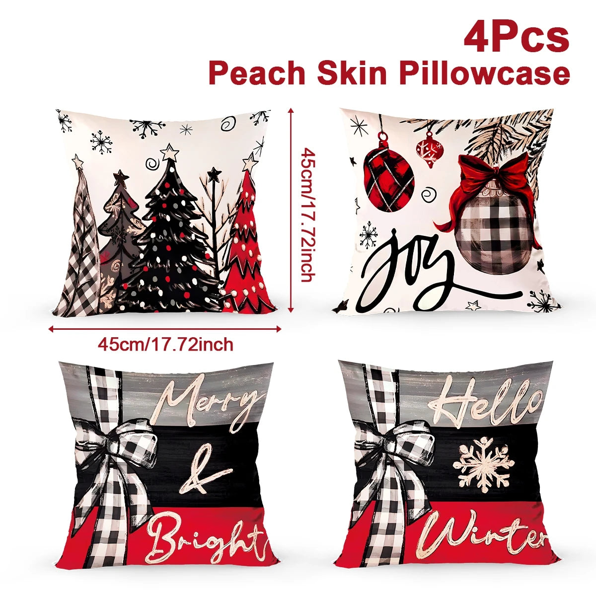 Auravelle™ – Festive Cushion Cover for Home & Sofa