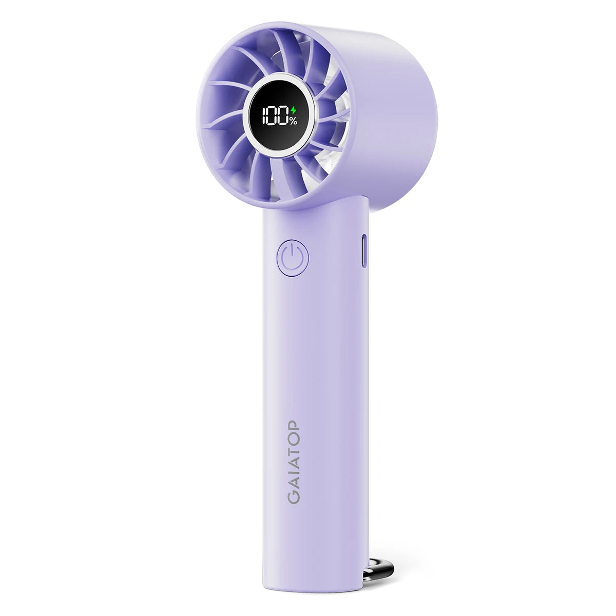 ChillBeam™ Portable Fan – Compact USB Rechargeable Handheld Fan with LED & 3 Speeds