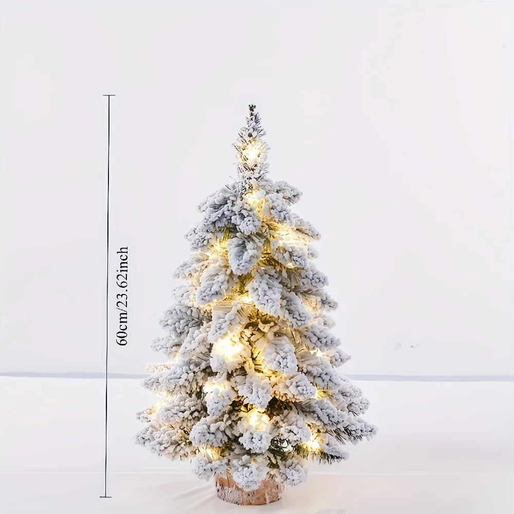 AuriPine™ – LED Artificial Snow Tree Ornament
