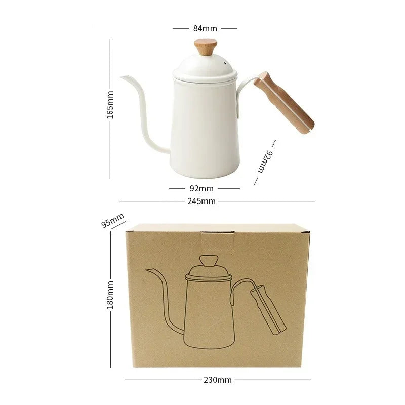 Crafteo™ – 650ML Hand Brew Coffee Kettle