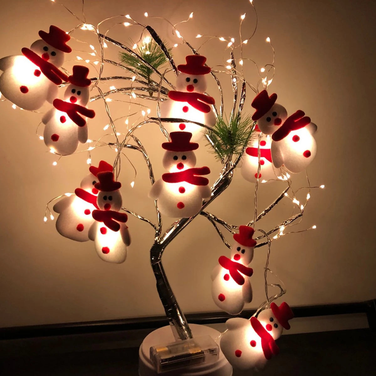 Norraven™ – LED Christmas Snowman String Lights Decoration