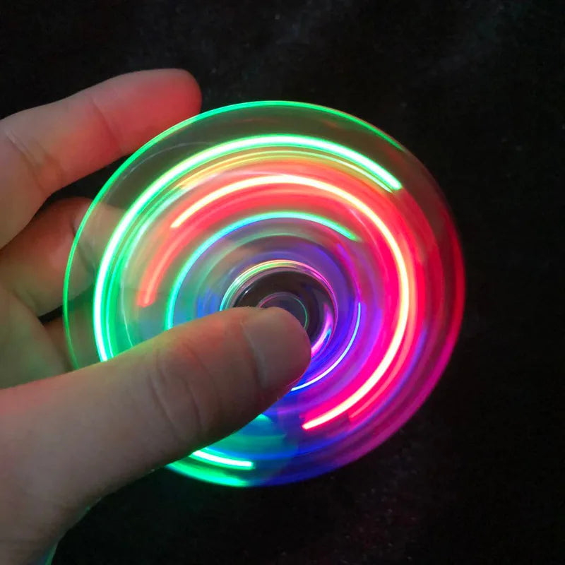 GlowGyro™ – Crystal LED Fidget Spinner for Kids & Teens