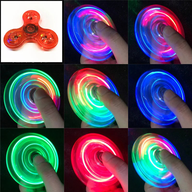 GlowGyro™ – Crystal LED Fidget Spinner for Kids & Teens