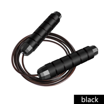 PulseRope™ Adjustable Speed Skipping Rope – Steel Wire Fitness Training Equipment