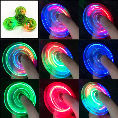 GlowGyro™ – Crystal LED Fidget Spinner for Kids & Teens