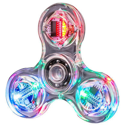 GlowGyro™ – Crystal LED Fidget Spinner for Kids & Teens