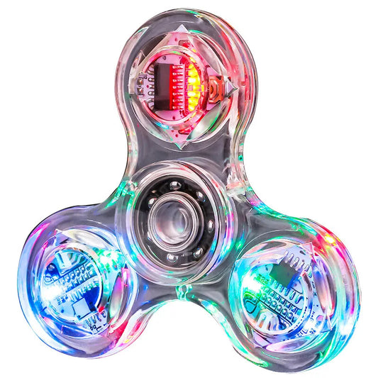 GlowGyro™ – Crystal LED Fidget Spinner for Kids & Teens