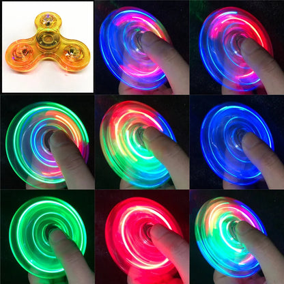 GlowGyro™ – Crystal LED Fidget Spinner for Kids & Teens