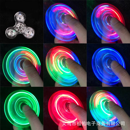 GlowGyro™ – Crystal LED Fidget Spinner for Kids & Teens