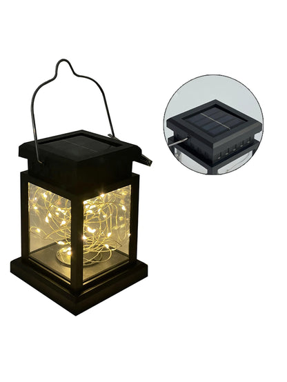 VintageRay™ – Waterproof LED Garden Lantern with Solar Power & Warm Flame Glow