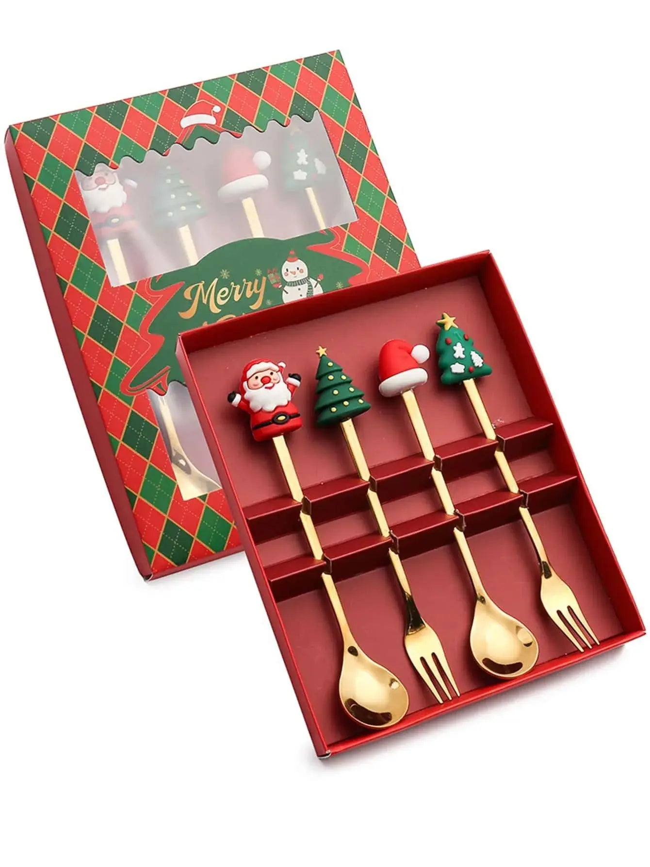 Elenware™ – Creative Stainless Steel Spoon & Fork Set