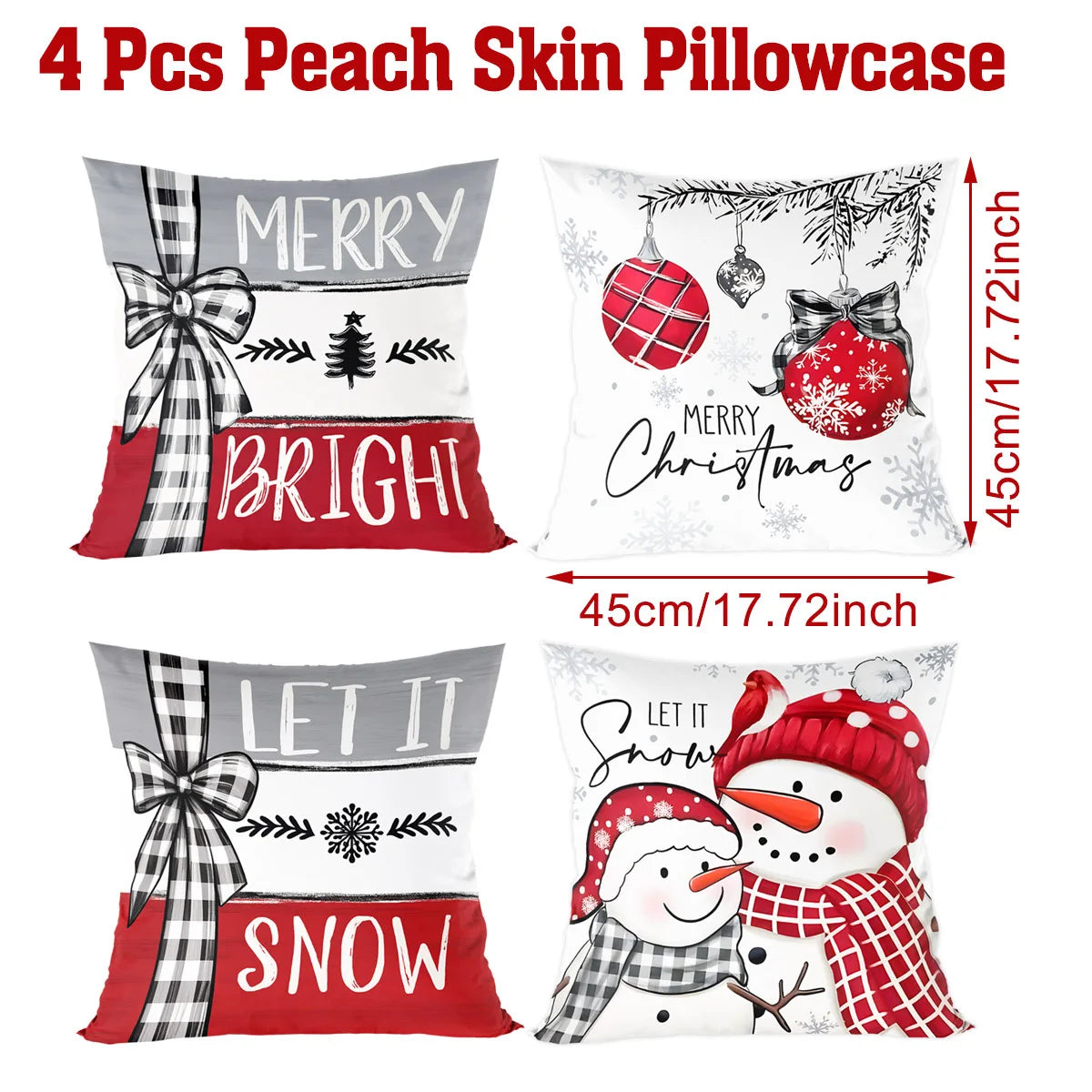 Auravelle™ – Festive Cushion Cover for Home & Sofa