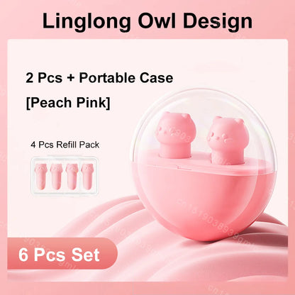 CalmNite™ Soundproof Earplugs – Reusable Silicone Noise Blocking Sleep Protectors (4/6 Pairs)