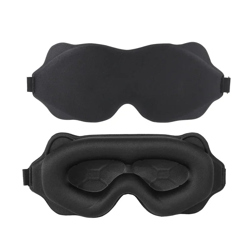 DreamAura™ Sleeping Mask – 3D Contoured Eye Cover & Light Blocking Aid