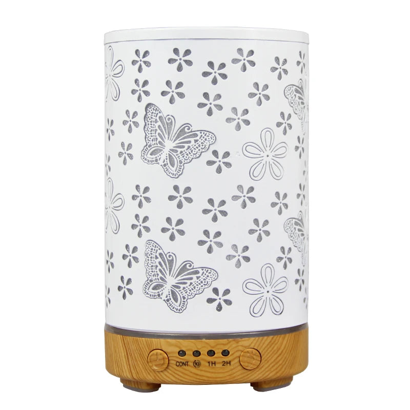 FlutterMist™ – Aromatherapy Diffuser with Metallic Butterfly LED & Cool Mist Humidifier