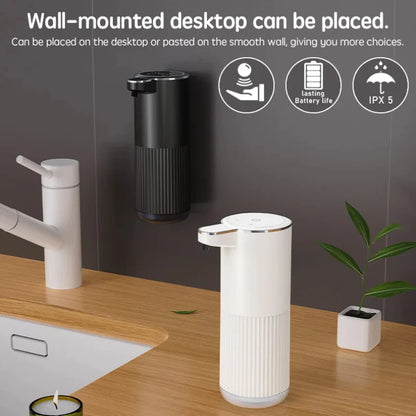 PureSense™ – Smart Automatic Foam Soap Dispenser with 4-Level Control