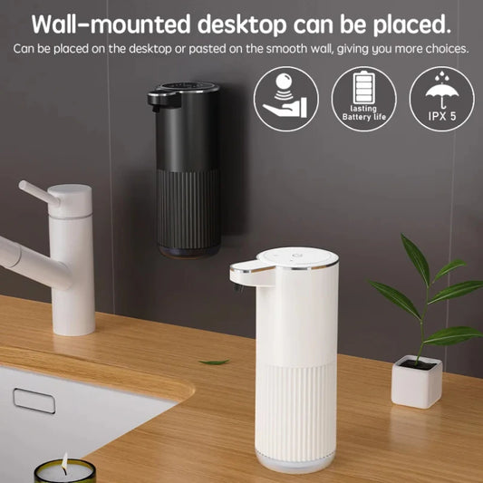 PureSense™ – Smart Automatic Foam Soap Dispenser with 4-Level Control