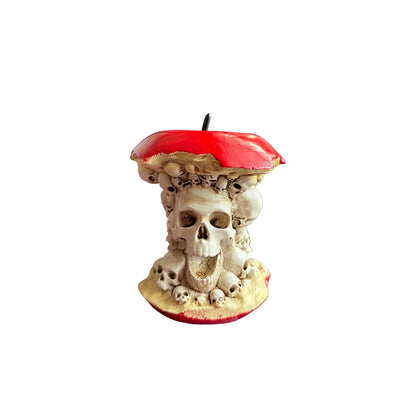 SkullApple™ – Ornamento de Resina de Halloween