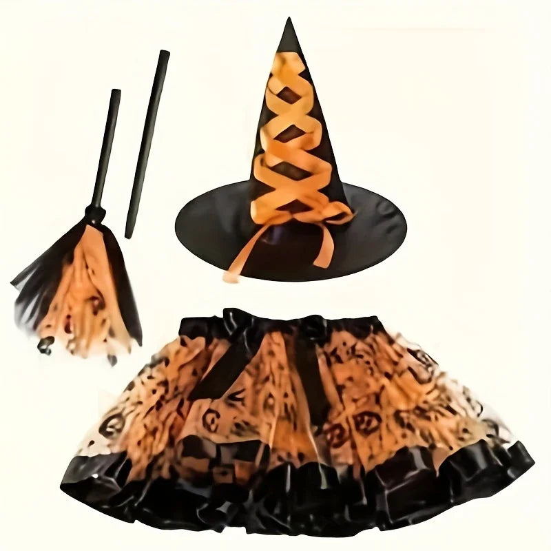 VelvetWitch™ – Enchanted Halloween Costume Set (3-Piece Elegance Edition)