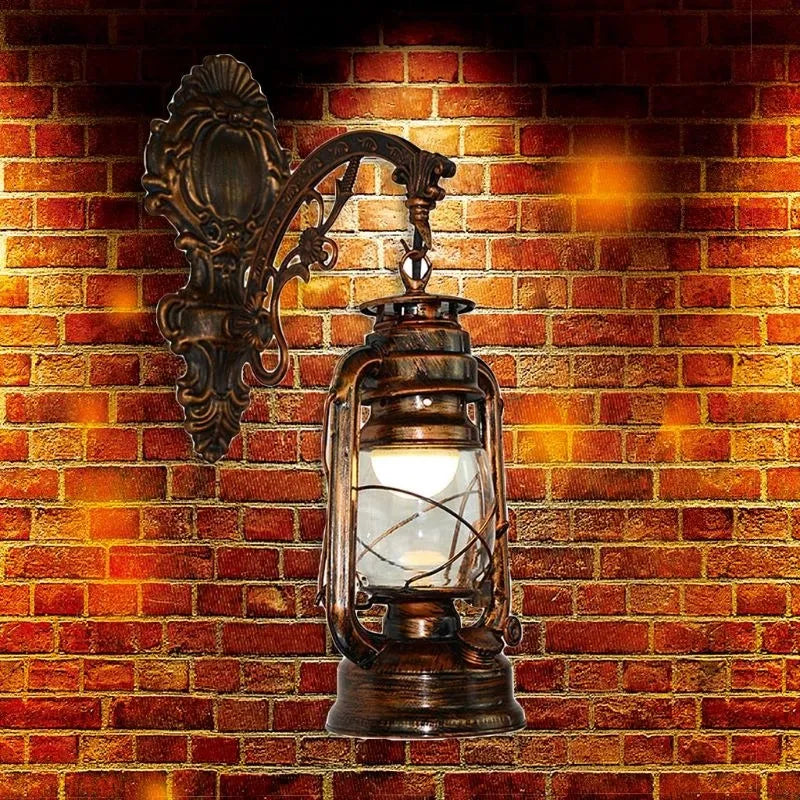 RetroVine™ – Antique LED Wall Lantern Light