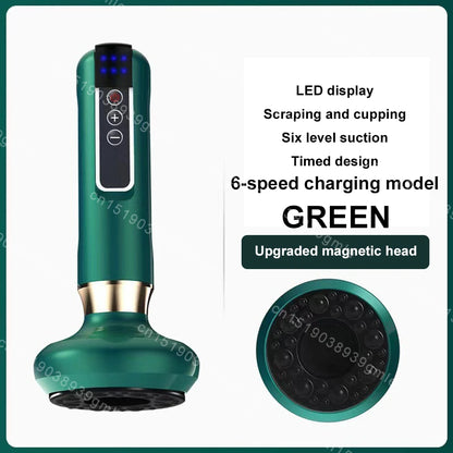 ThermaCup™ Pro – Electric Cupping & Hot Compress Device for Neck, Shoulder & Body Relief