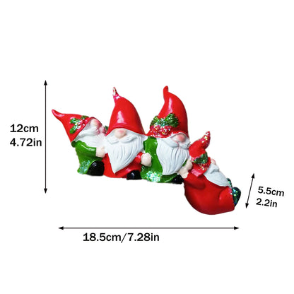 EmberFolk™ – Christmas Resin Gnome Ornament Set