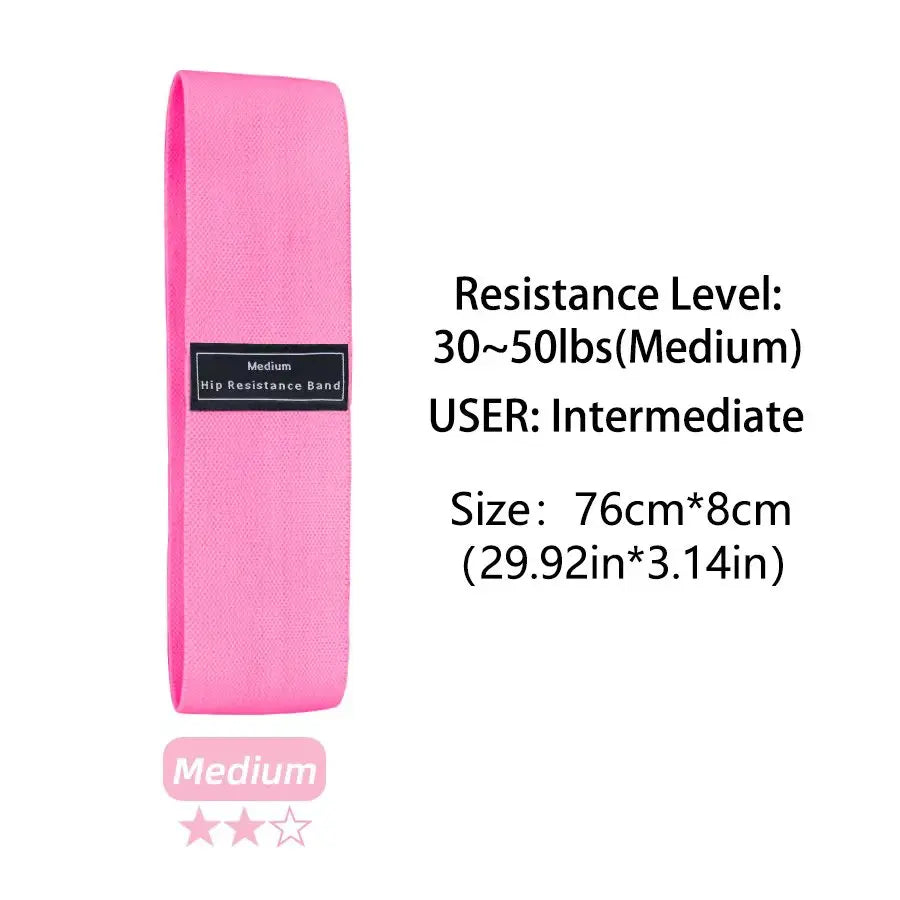 SculptFlex™ Elastic Fitness Bands – Squat, Yoga & Gym Resistance Loops