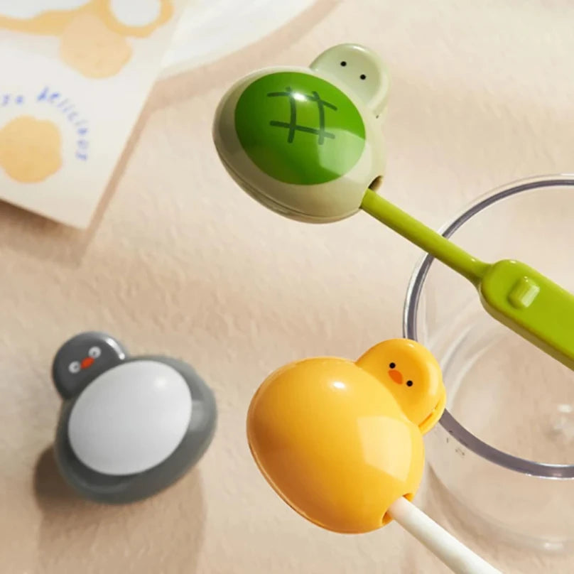 BrushShield™ – Portable Toothbrush Head Cover for Travel & Home