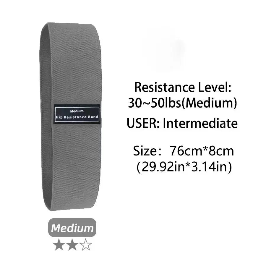 SculptFlex™ Elastic Fitness Bands – Squat, Yoga & Gym Resistance Loops