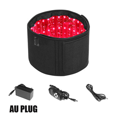 LumiSlim™ Red & Infrared Light Therapy Belt – 660nm/850nm LED Body Slimming & Fat Burning Wrap