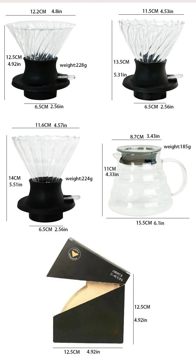 AromaCraft™ – Glass Coffee Immersion Filter