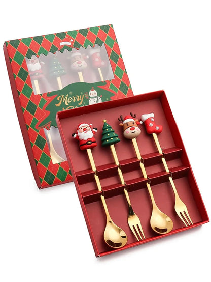 Elenware™ – Creative Stainless Steel Spoon & Fork Set