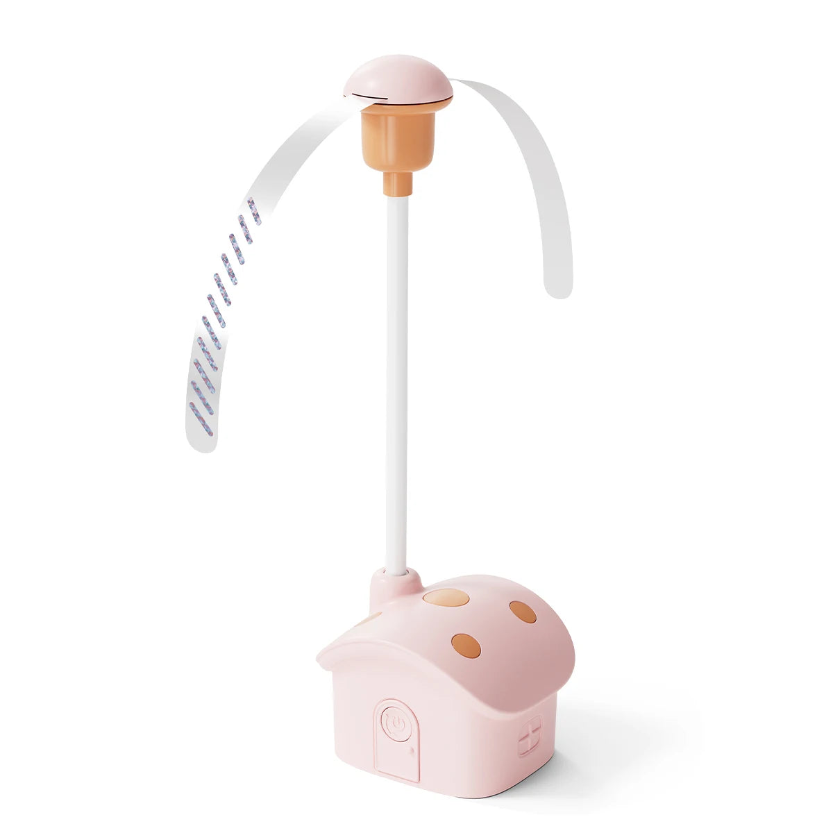 FreshGuard™ Mushroom Fly Fan – Foldable Battery Table Fan for Outdoor Meals & Parties