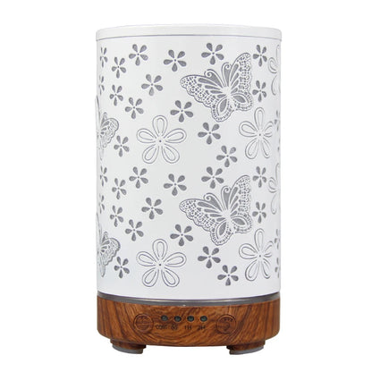FlutterMist™ – Aromatherapy Diffuser with Metallic Butterfly LED & Cool Mist Humidifier