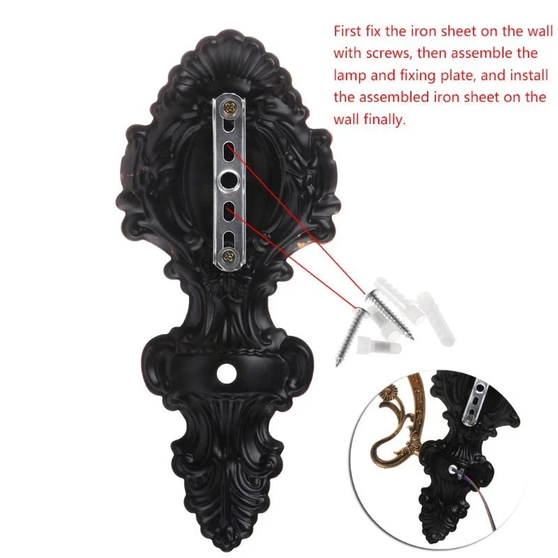 RetroVine™ – Antique LED Wall Lantern Light