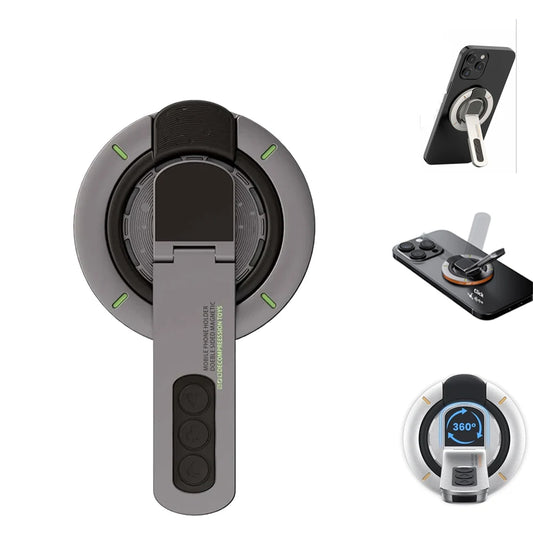 Magnevo™ – Aluminium Magnetic Ring Holder & 360° Stand