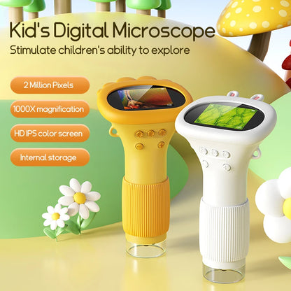 MicroQuest™ – Kids Digital Microscope with Camera & LED