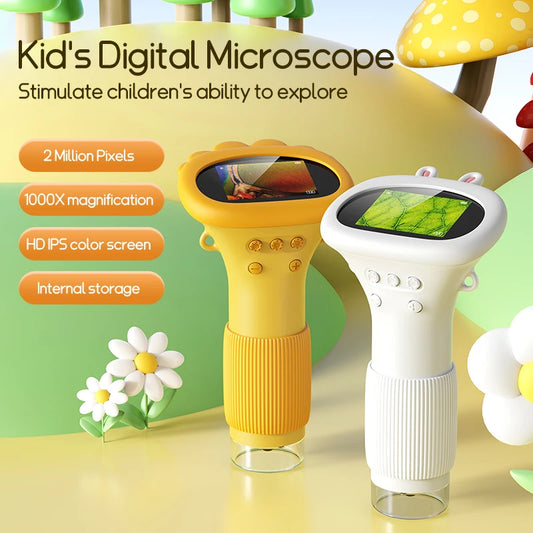 MicroQuest™ – Kids Digital Microscope with Camera & LED