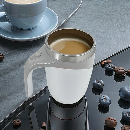 StirMate™ – Magnetic Rechargeable Coffee Cup