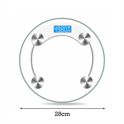 SlimSync™ – Precision Digital Bathroom Scale with LCD Display