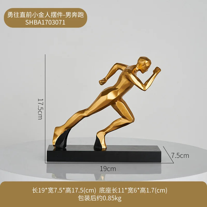 Aurevon™ – Contemporary Gold Art Sculpture Accent