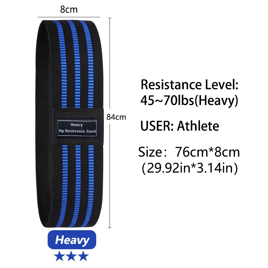 SculptFlex™ Elastic Fitness Bands – Squat, Yoga & Gym Resistance Loops