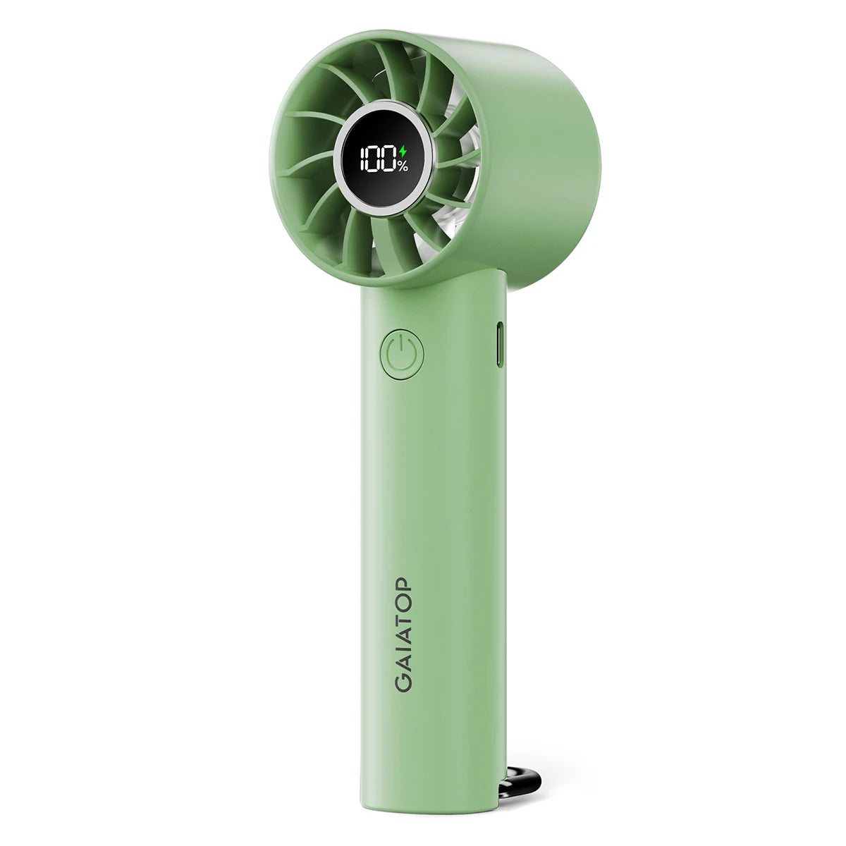 ChillBeam™ Portable Fan – Compact USB Rechargeable Handheld Fan with LED & 3 Speeds