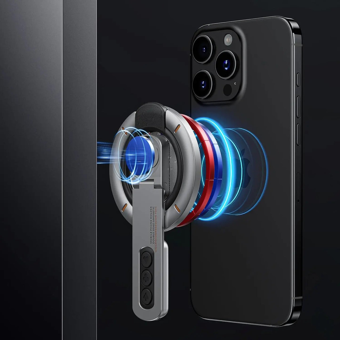 MagiHold™ – 360° Magnetic Phone Grip for iPhone & More