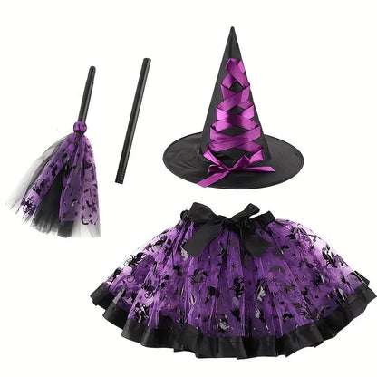 VelvetWitch™ – Enchanted Halloween Costume Set (3-Piece Elegance Edition)
