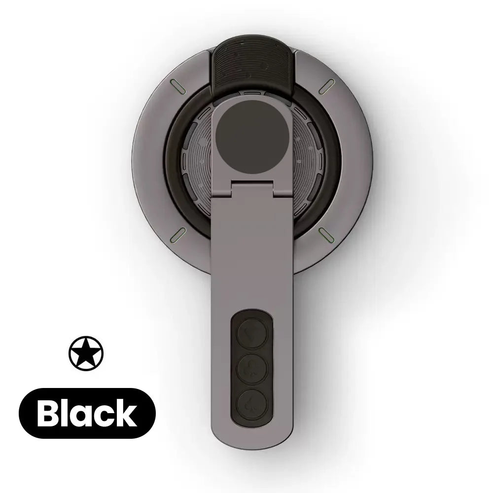 Magnevo™ – Anillo magnético de aluminio y soporte de 360°