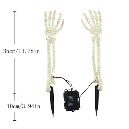 SkullGlow™ – Veilleuse squelette d'Halloween 