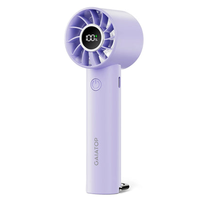 ChillBeam™ Portable Fan – Compact USB Rechargeable Handheld Fan with LED & 3 Speeds
